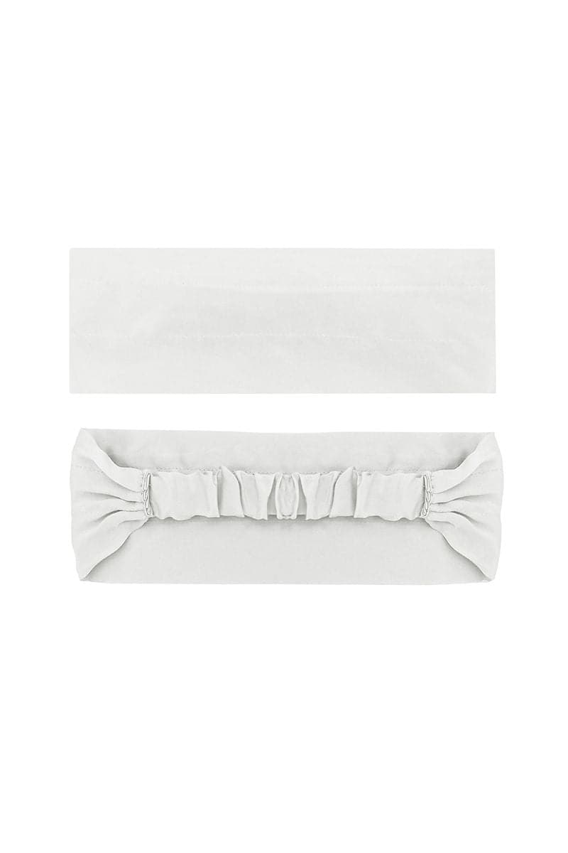 CLAUDINE PISTACHIO PEARL AND BRAUN SILK HEADWRAP SET