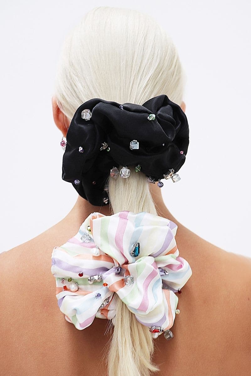 OTTILIE AND OCEANIA SILK SCRUNCHIE SET
