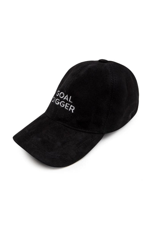 GOAL DIGGER BLACK UPCYCLED HAT
