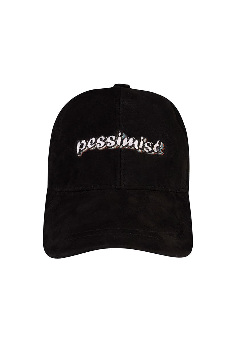 PESSIMIST EMBROIDERED CAP