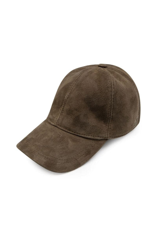 RESPECT PERSONAL SPACE BROWN UPCYCLED HAT