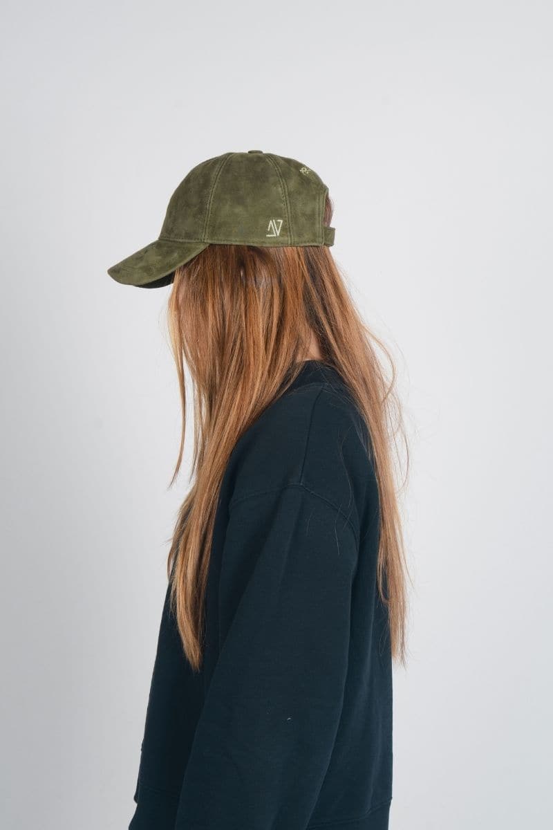 RESPECT PERSONAL SPACE BROWN UPCYCLED HAT