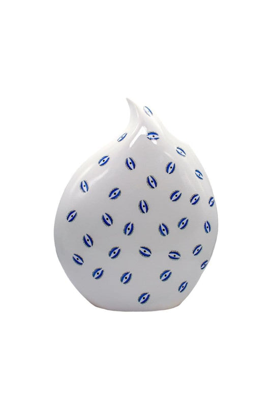 EYE TEARDROP CERAMIC VASE