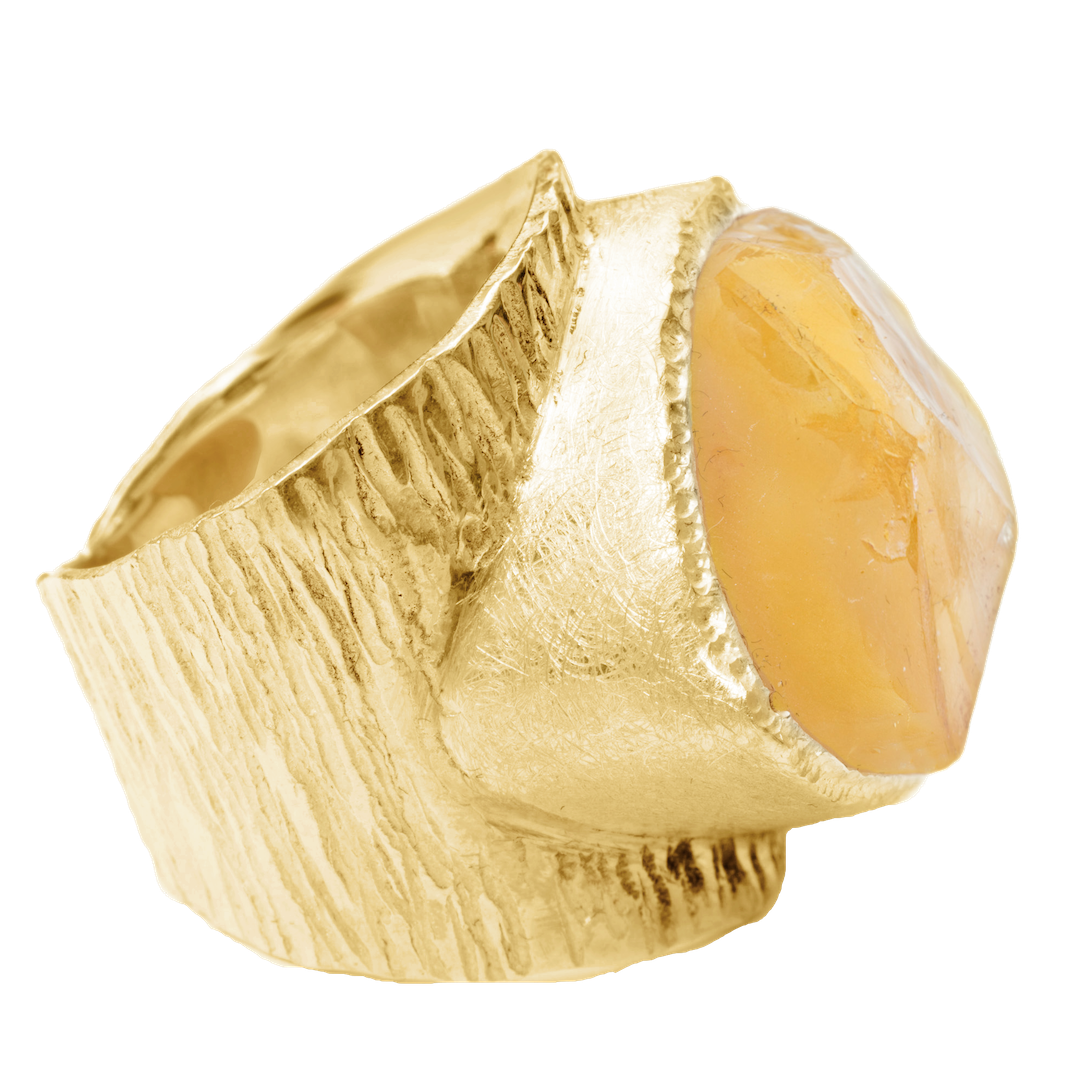 Lassanai Citrine Boss Ring