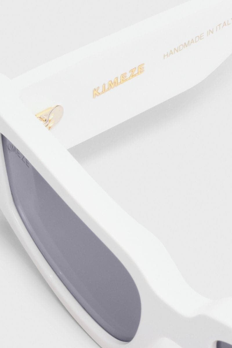 WHITE CONCEPT 2 SQUARE CATEYE SUNGLASSES