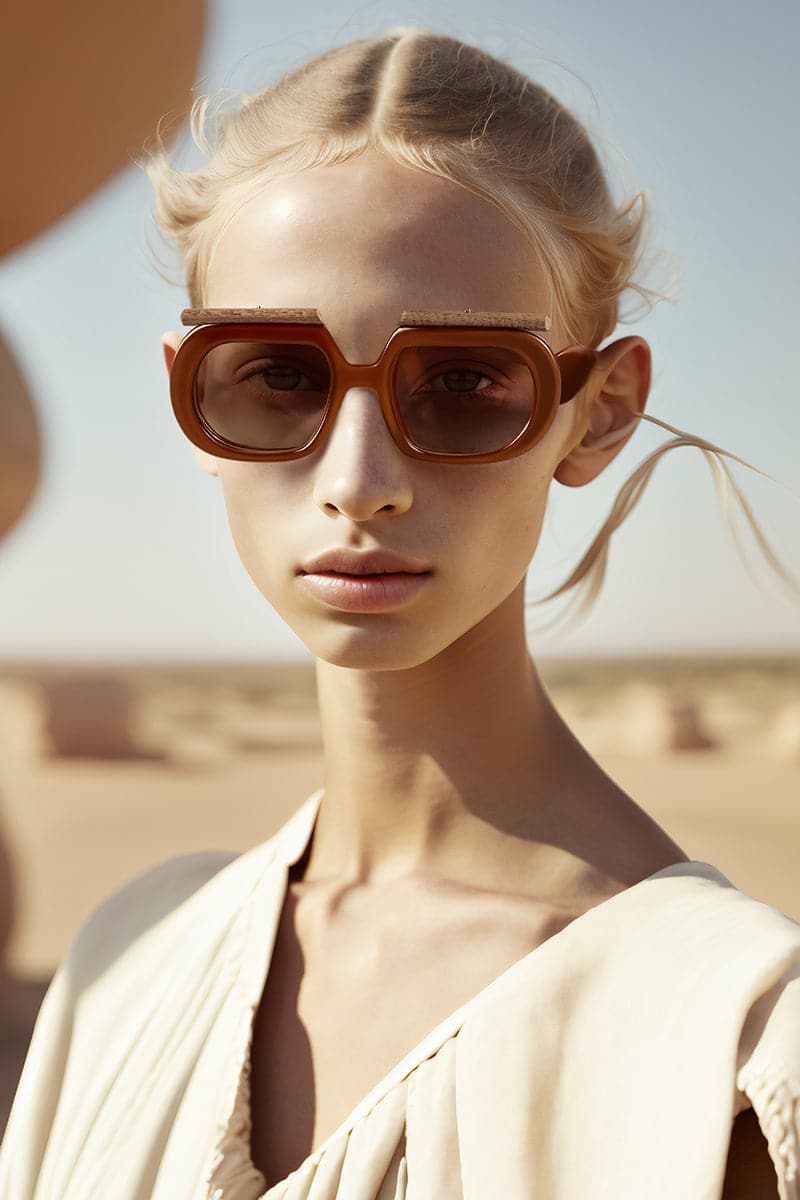 LATTE BROWN SOUL W3 ACETATE SUNGLASSES