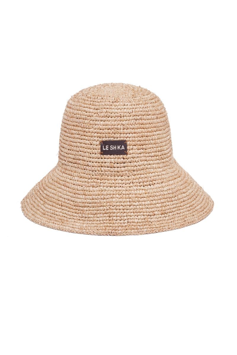 NATURAL BUCKET HAT