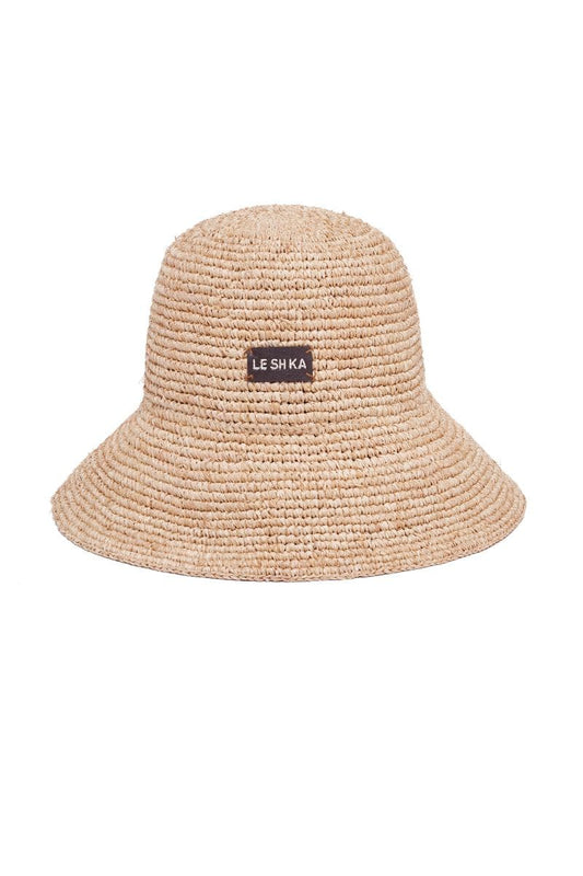 NATURAL BUCKET HAT