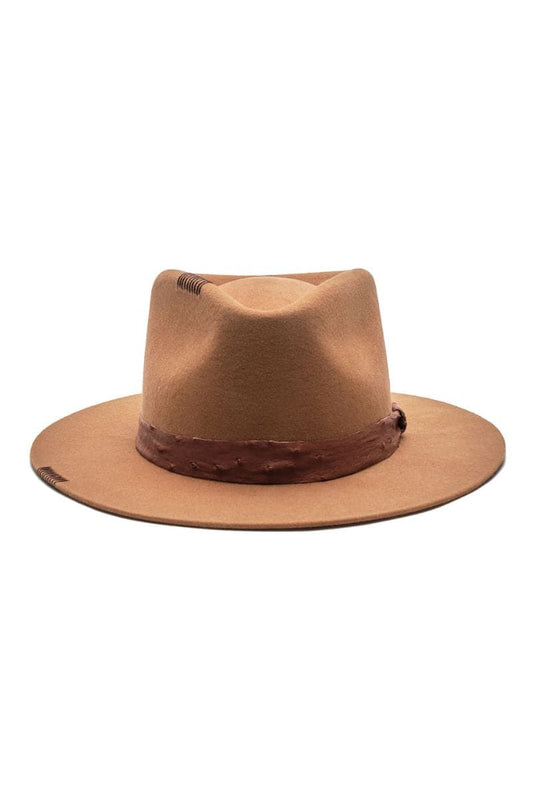 BOWIE BROWN FEDORA HAT