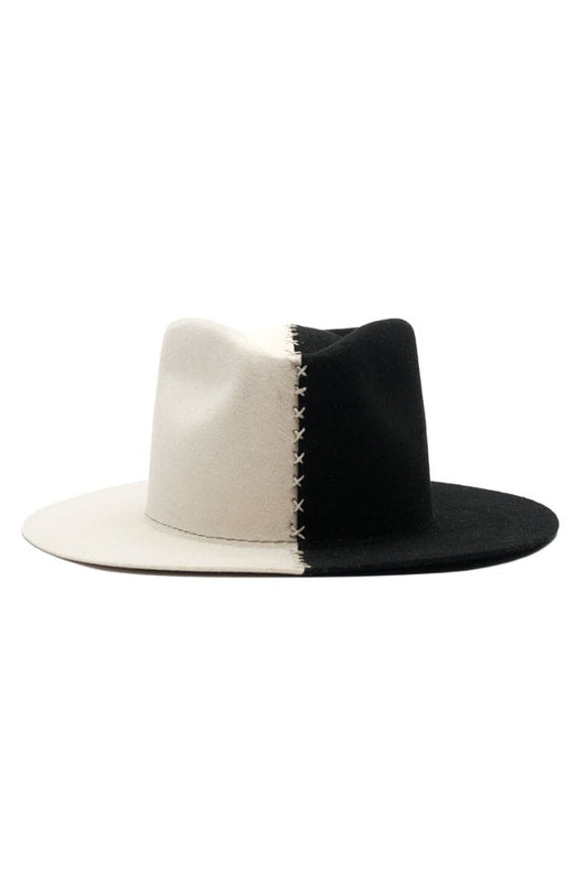 CARTER TWO-TONE FEDORA HAT