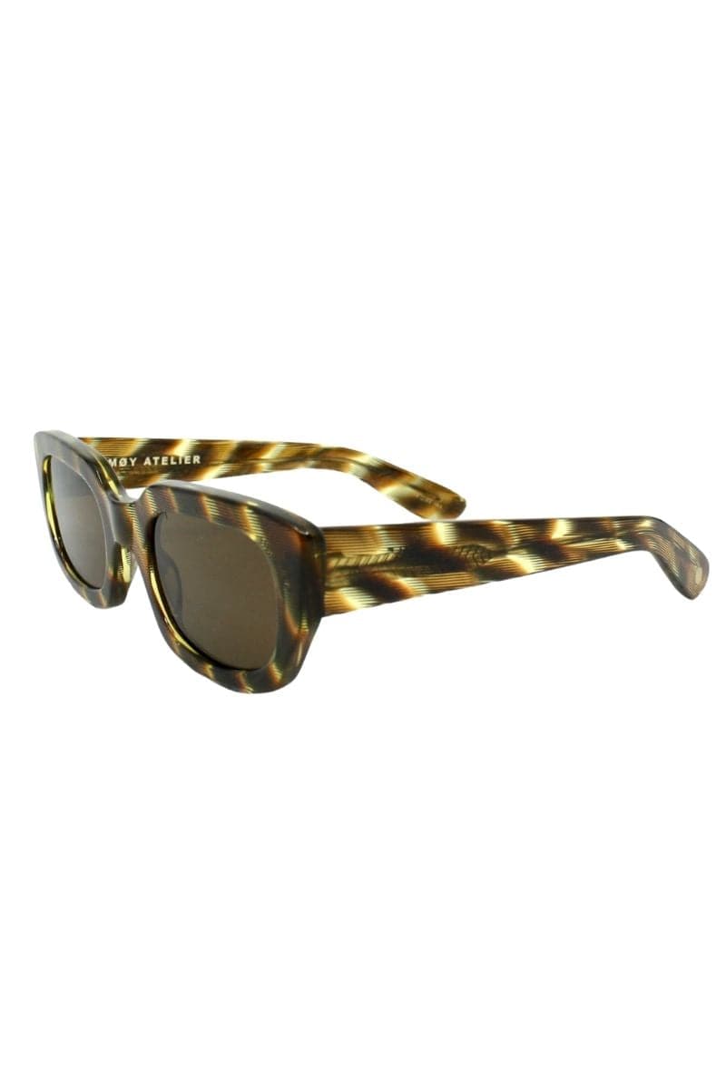 LONE SPECIAL PATTERN ACETATE NYLON LENSE SUNGLASSES