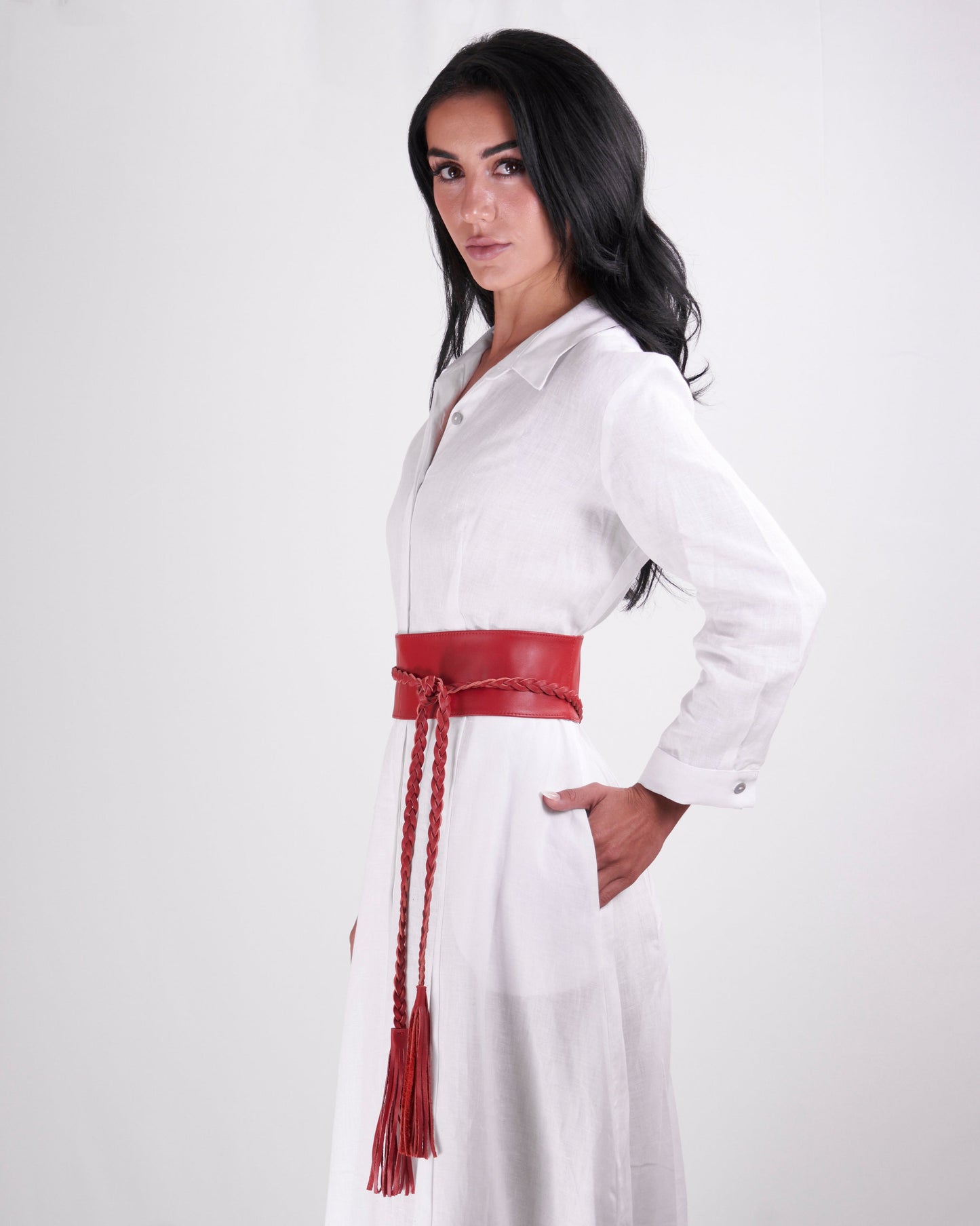 Leather Rope Belt