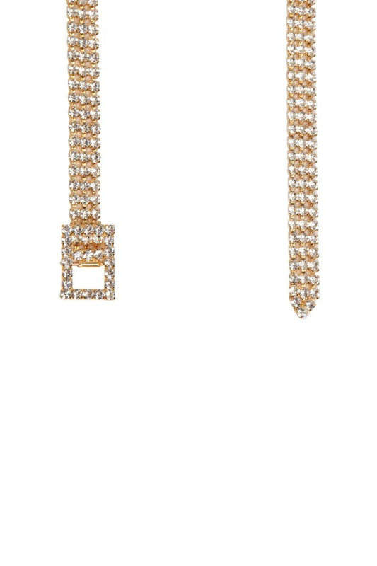 CRYSTAL EMBELLISHED BELT