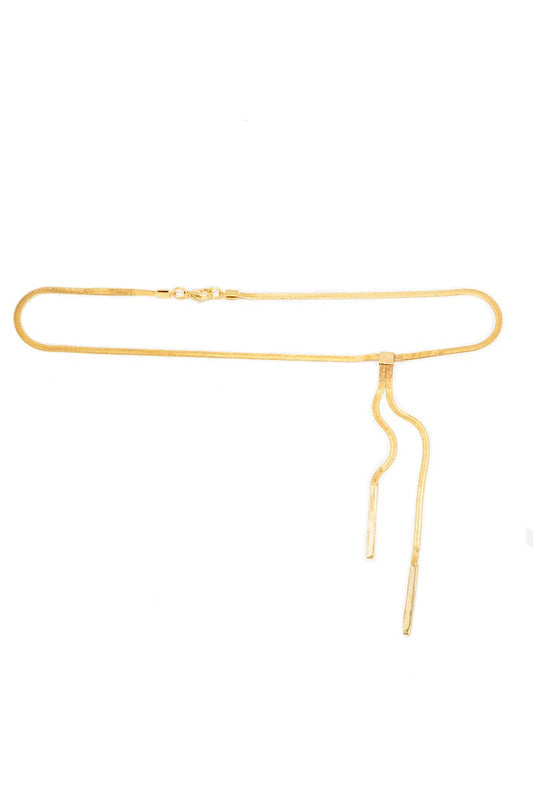 VENUS GOLD THIN BELT