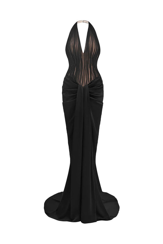 VENUS HALTER GOWN